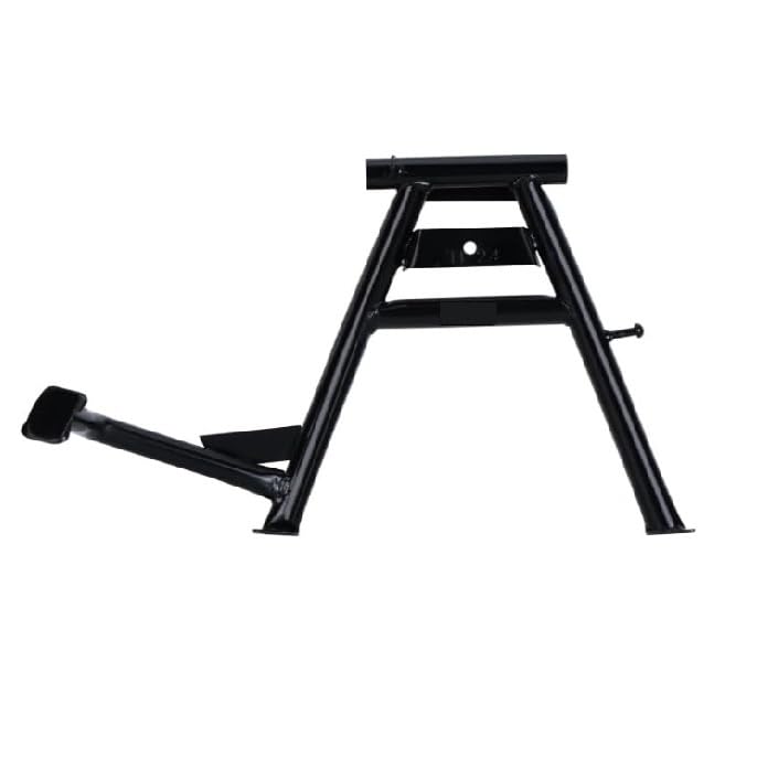Zombieeast Bike Center Stand/Main Stand/Stand Black Compatible with Compatible for Chetak