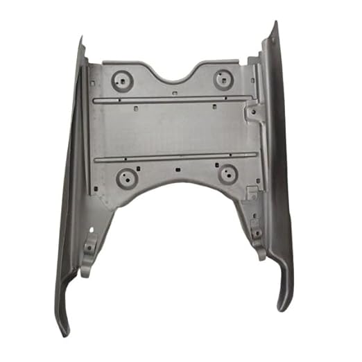 Zombieeast Scooty/Scooter Floor Platform Mate Silver Sheet Metal Floorplatform For Hnoda Activa Het