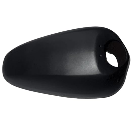 Zombieeast Bike Front Mudguard/Mud Guard Matt Black Compatible with Black Standard Activa 125..