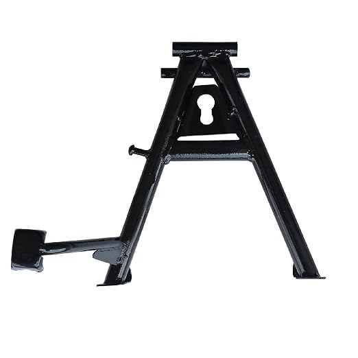 Zombieeast Bike Center Stand/Main Stand/Stand Black Compatible with Pulsar 200 KIT