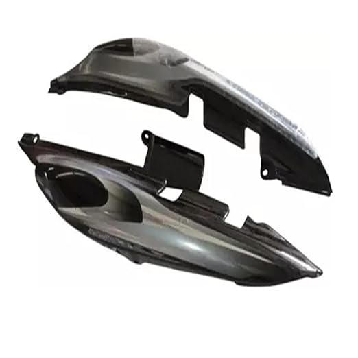 Zombieeast Bike Tail panel/Tailpannel Grey 2-Suitable For Platina 100 DTS-i