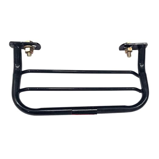 Zombieeast Bike Rear Lady Footrest Stand/Foot Rest Black Compatible With Suzuki Gixxer