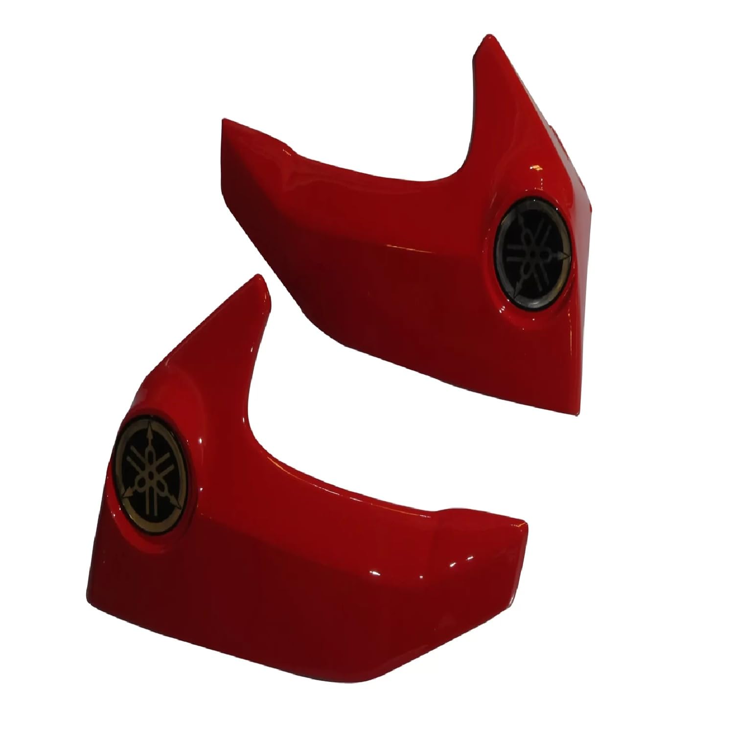 Zombieeast Bike Side Tank Cover/Sidetankcover/Motorcycle Protection Guard Set of 2 Sport Red Suitable for (lh+rh)-yamaha Fz