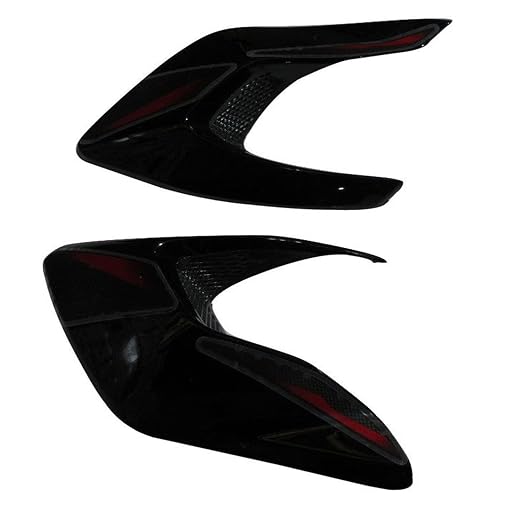 Zombieeast Bike TPFC/tpfc Guard Protection Guard Black&Red for Bajaj Pulsar 135Cc UG-3
