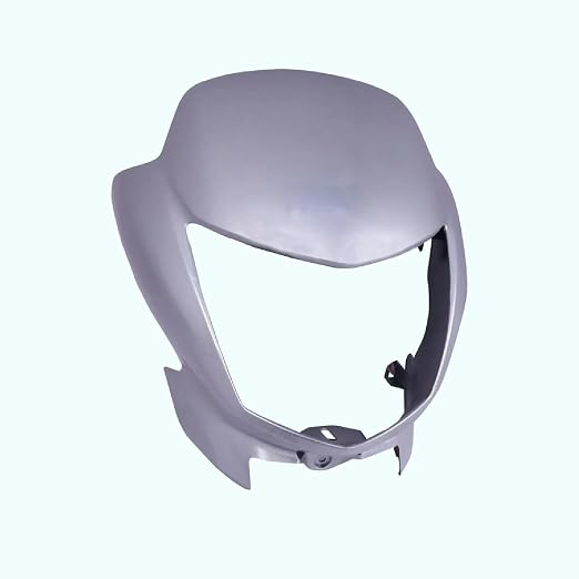 Zombieeast Bike Headlight/Head Light Visor Force Silver for mask-Hnoda Dream Neo