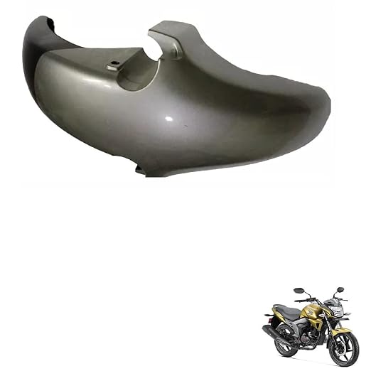Zombieeast Bike Front Mudguard/Mud Guard Grey Compatible with Honda Trigger
