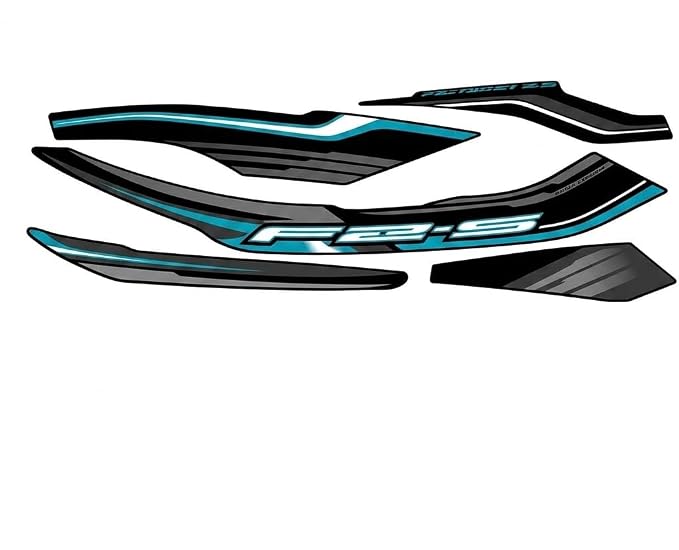 Zombieeast Bike Sticker & Decal/Graphics Sticker Both Side for yamha-fz-s-fi-type-9-black-