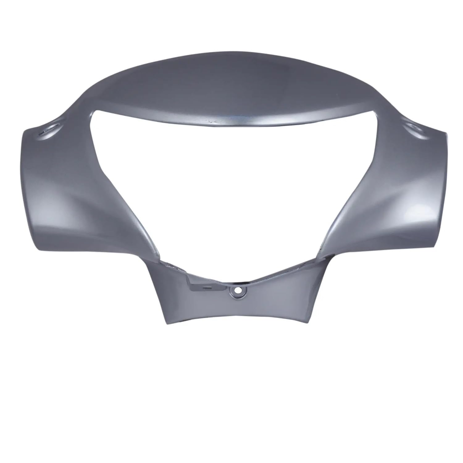 Zombieeast Bike Headlight Visor/Head Light Visor Onic Silver for Suzuki Swish