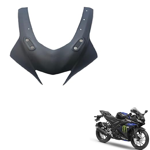 Zombieeast Bike Headlight Visor/Head Light Matte Black Compatible with R15 v3