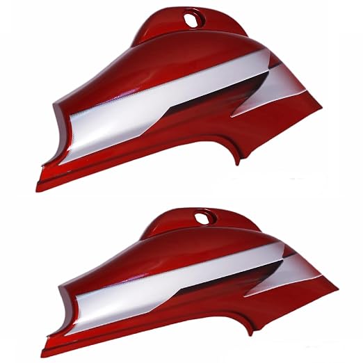 Zombieeast Bike Side panel/Sidepannel Red Suitable For bajaj Ct-100