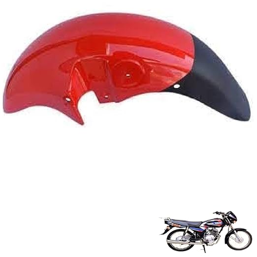 Zombieeast Bike Front Mudguard/Front Mud Guard Walnut Red 1- Suitable for Yamha YBX