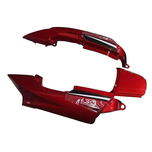 Zombieeast Bike Tail panel/Tailpannel Red TP For Super Splendor 2013-2014