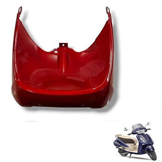 Zombieeast Bike Led Lower/Lowercover/Lower Cover/Lower Fit Stallion Red Suitable for Jupiter