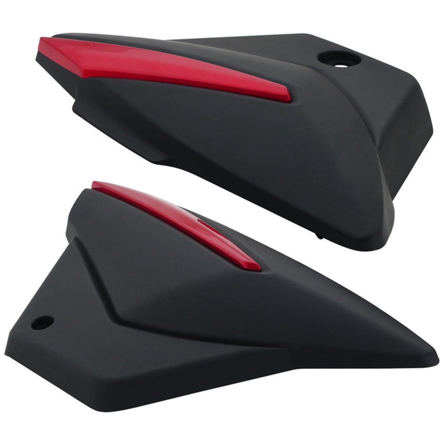 Zombieeast Bike Side panel/Sidepannel Red Suitable For-Bajaj Platina