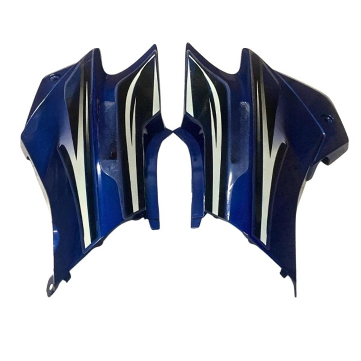 Zombieeast Bike Side panel/Sidepannel Sticker Blue Suitable For Super Splendor Type 2 Type 4
