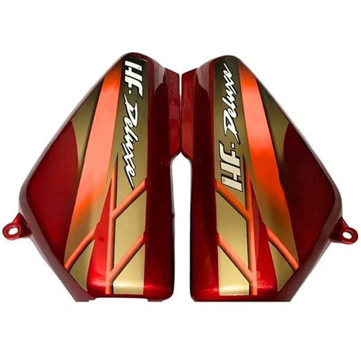 Zombieeast Bike Side panel/Sidepannel Red Suitable For hero CD 100 Deluxe 2012 Model Type 4