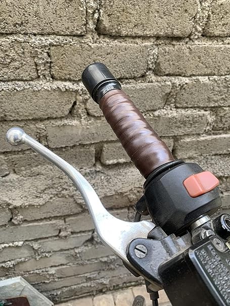 GadiBike Bike Bicyle and Universal Bike Handle Bar Grip Wrap Leatherette Tan Set of 2 for Hero Hunk