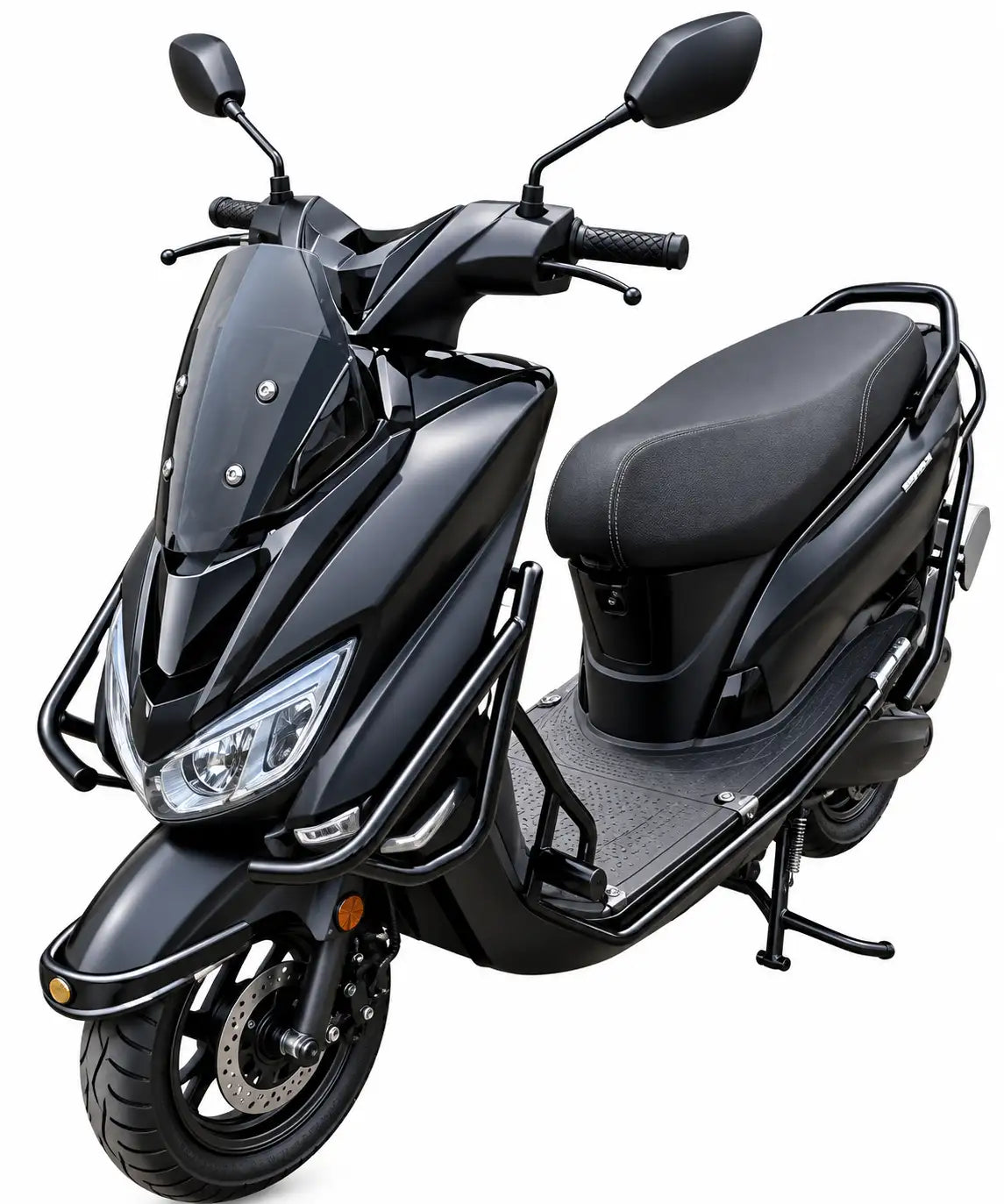 Suzuki Burgman Street 125 BS6 Crash Guard – Complete Front, Side & Rear Protection Kit | ZombieEast
