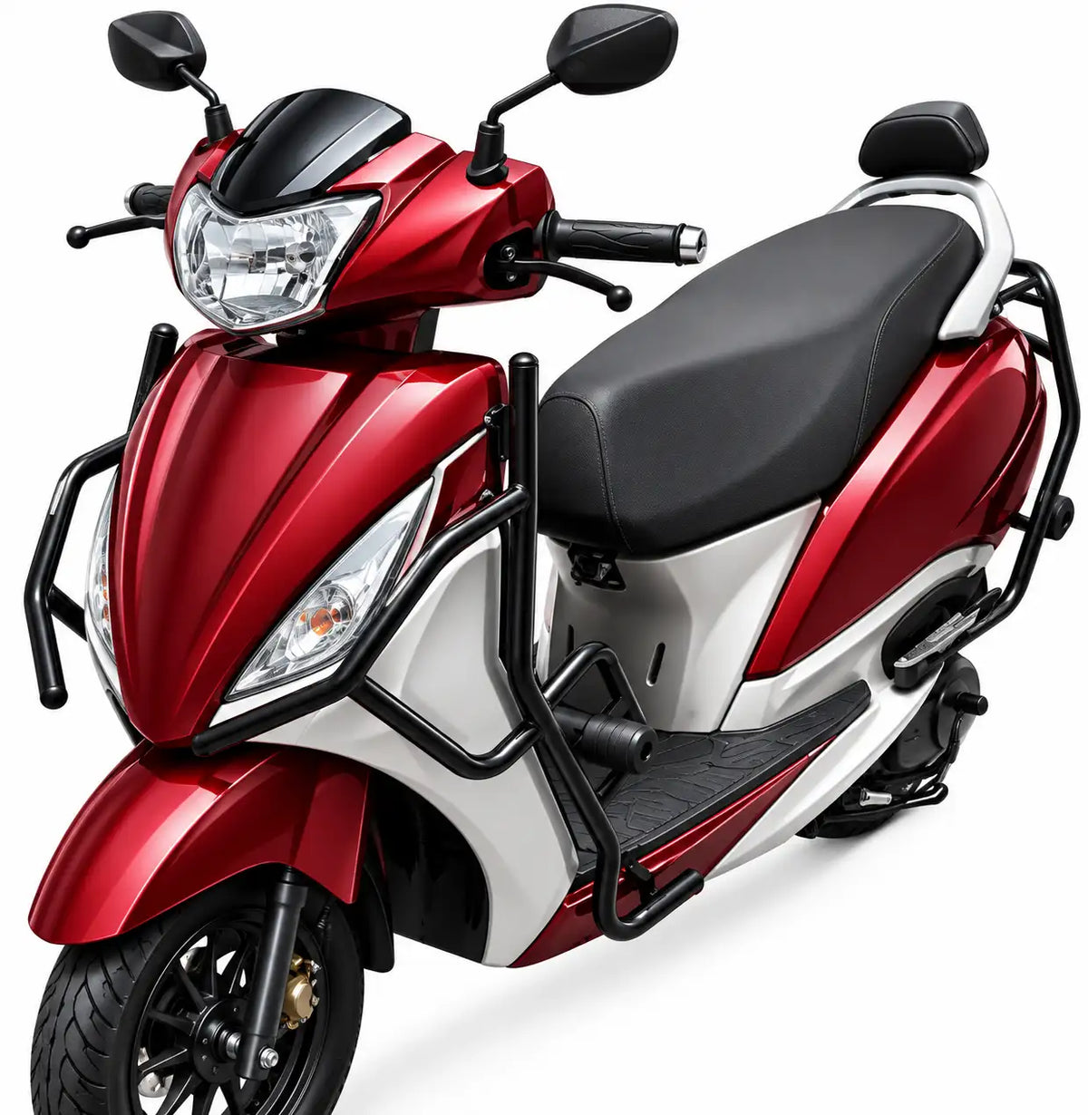 TVS Jupiter 125 BS6 Crash Guard – Complete Front & Side Protection Kit | ZombieEast