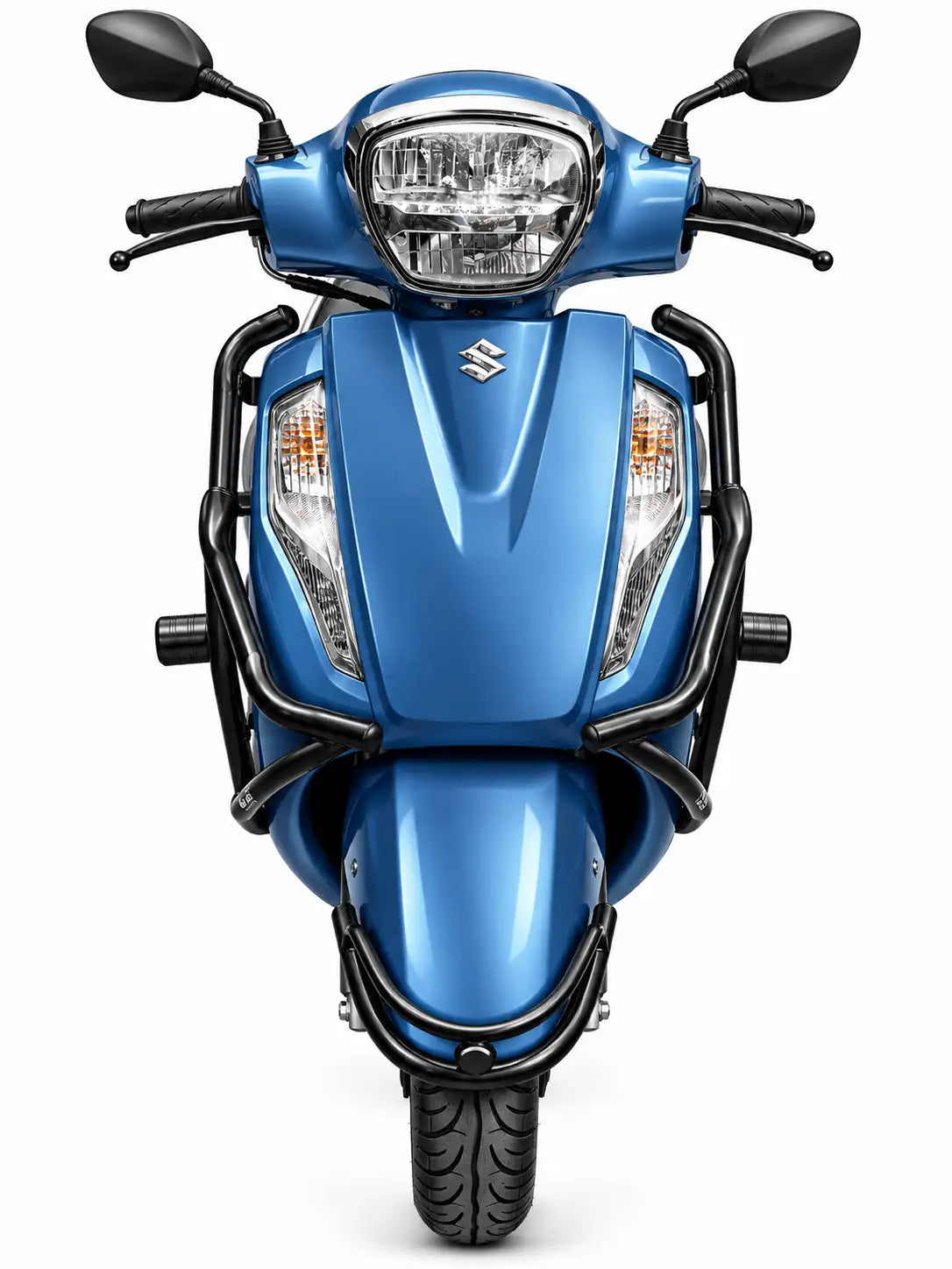 Suzuki Access 125 BS4 & BS6 Crash Guard – Complete Front & Rear Safety Guard Set | ZombieEast