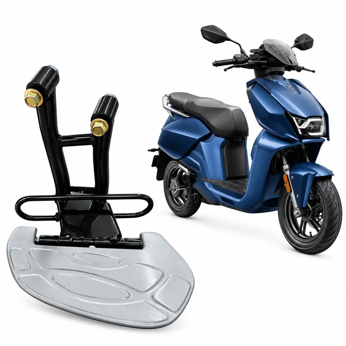 VIDA V1 Footrest Stand – Rear Passenger Foldable Footrest Assembly | ZombieEast