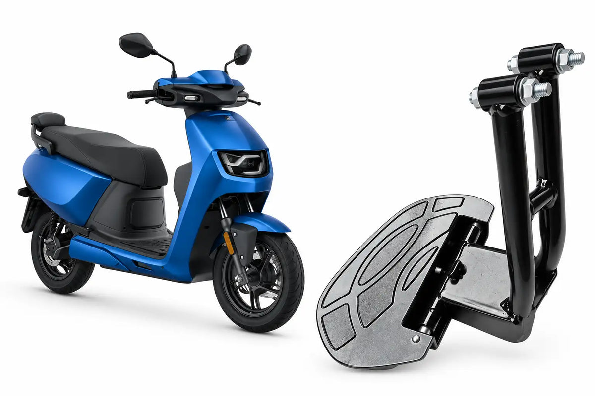 VIDA VX2 & VX2 Plus Footrest Stand – Rear Passenger Foldable Footrest Assembly | ZombieEast