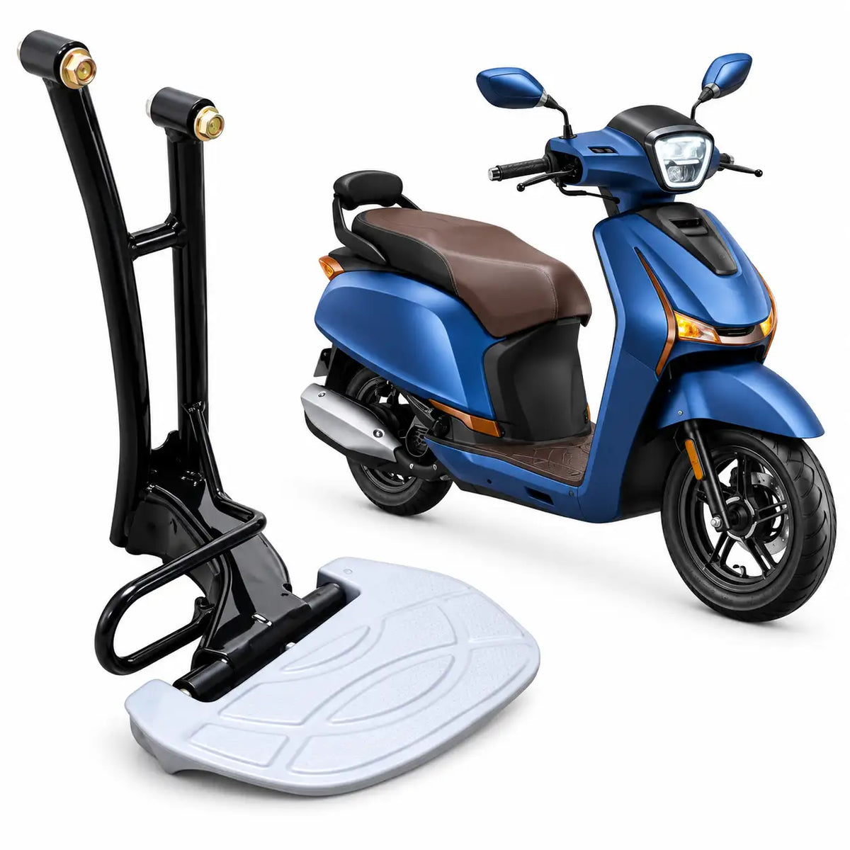 Hero Destini 125 Footrest Stand – Rear Passenger Foldable Footrest Assembly | ZombieEast